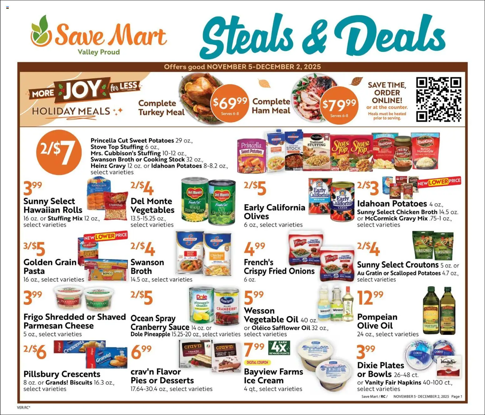 Ad Preview of Save Mart Big Book of Savings from 11/05/2025