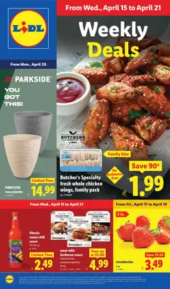 Ad Preview of Lidl Lidl Weekly Ad from 04/15/2026