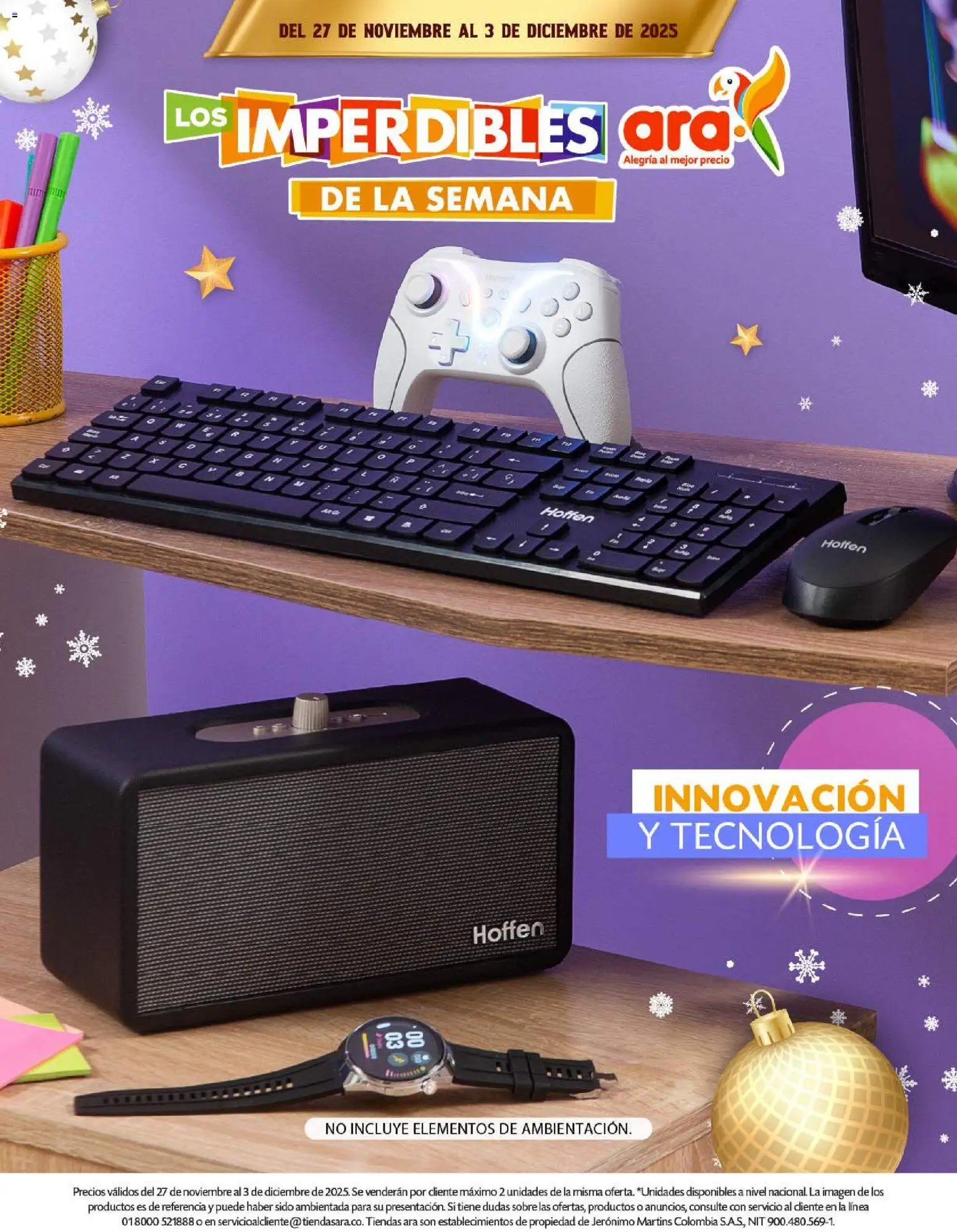  Vista previa del prospecto Imperdibles ara de la semana del almacen Ara válida del 27/11/2025 al 03/12/2025