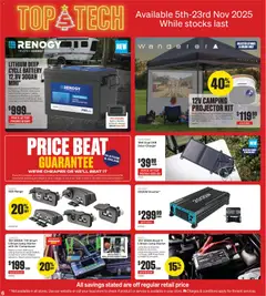 Preview of catalogue Black Friday from shop Supercheap Auto valid 05/11/2025 | Page: 6