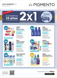 Vista previa del folleto de la tienda Pigmento válido desde el 18/11/2025 