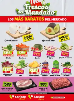 Vista previa las ofertas de la tienda Soriana - Soriana Frescos del Mandado Mercado: Nuevo León desde el 07/04/2026 