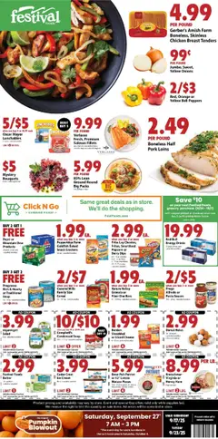 Ad Preview of Festival Foods Weekly Ad from 09/17/2025