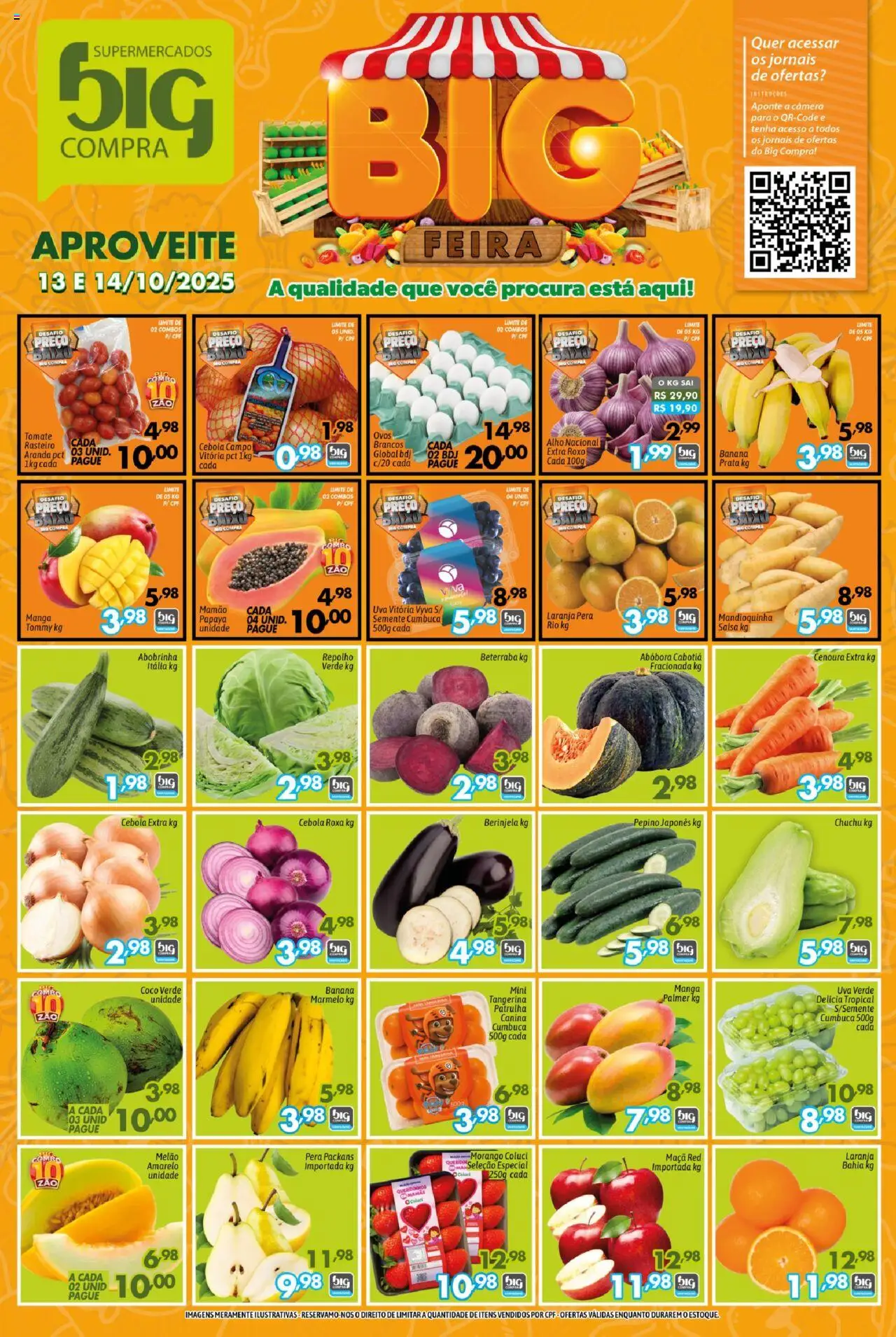 Big Compra folheto "Ofertas Big feira" válido a partir de 13/10/2025 - número de página 1