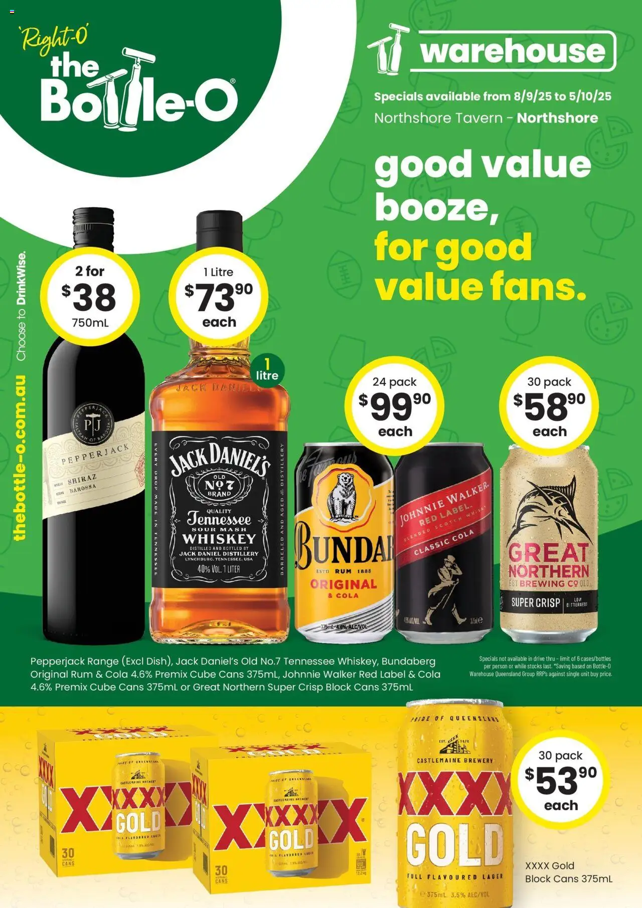 The Bottle-O catalogue valid from 07/09/2025 - page 1