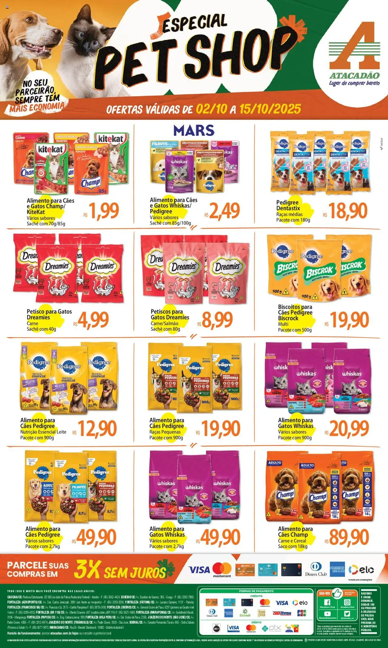 Atacadão folheto "Ofertas - CE" válido a partir de 02/10/2025 - número de página 1
