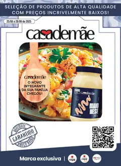 Pré-Visualização do folheto "Ofertas Casa de Mãe" da loja Royal Supermercados válido a partir de 25/08/2025