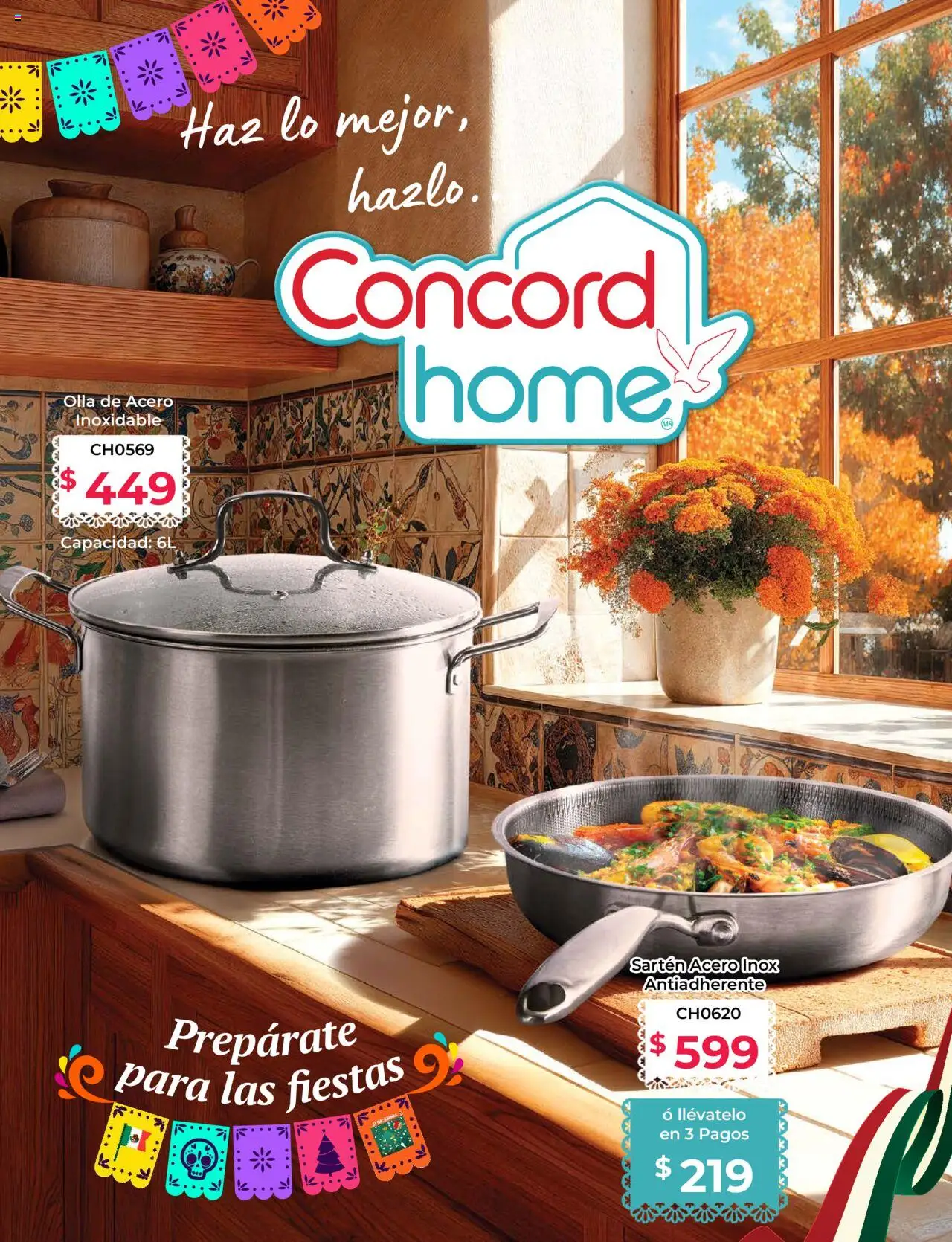 Catálogo Home Colchas Concord y sus promociones válidas desde el 03/09/2025 - Número de página 1