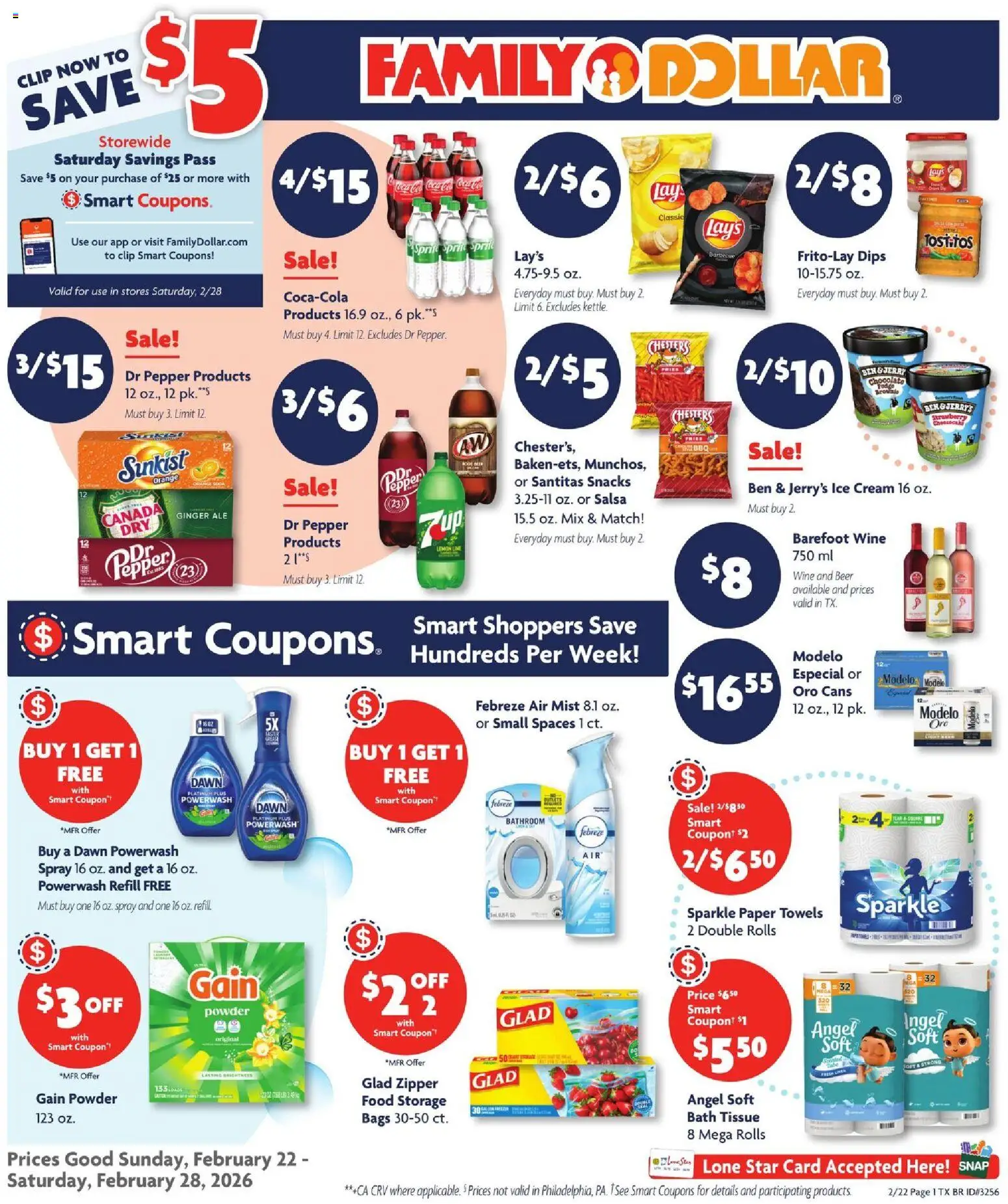 Ad Preview of Family Dollar Weekly Ad from 02/22/2026