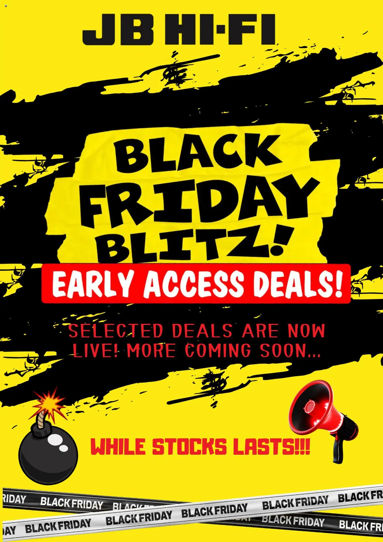 Preview of catalogue Black Friday from shop JB Hi-Fi valid 11 Nov 2025