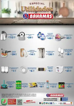 Pré-Visualização do folheto "Ofertas Especial Utilidades" da loja Bahamas Supermercados válido a partir de 01/09/2025