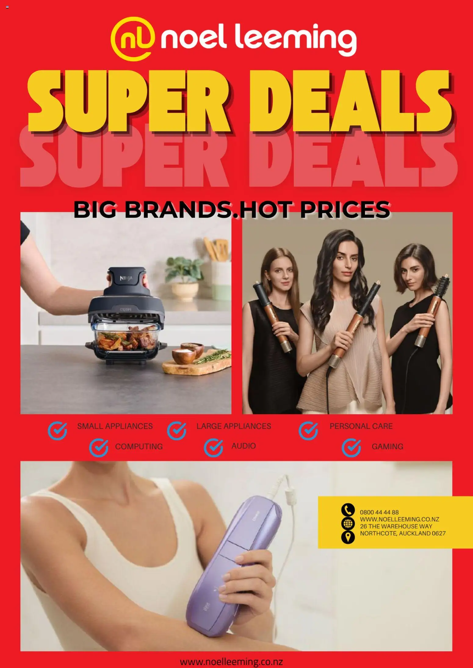 Preview of catalogue Noel Leeming catalogue from shop Noel Leeming valid 21 Apr 2026