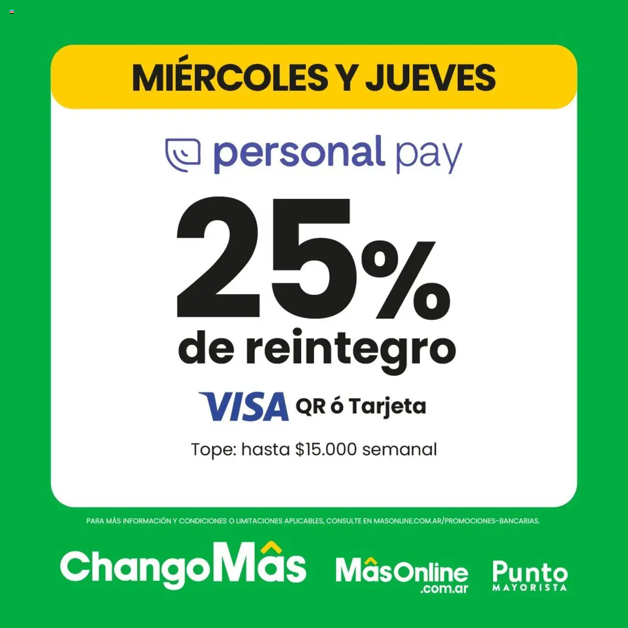 Punto Mayorista 25% de reintegro del 13/08/2025 Online