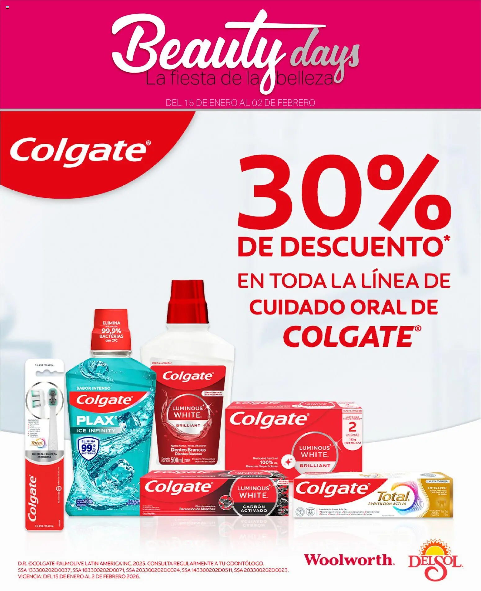 Vista previa las ofertas de la tienda Del Sol y Woolworth - Catálogo desde el 15/01/2026 