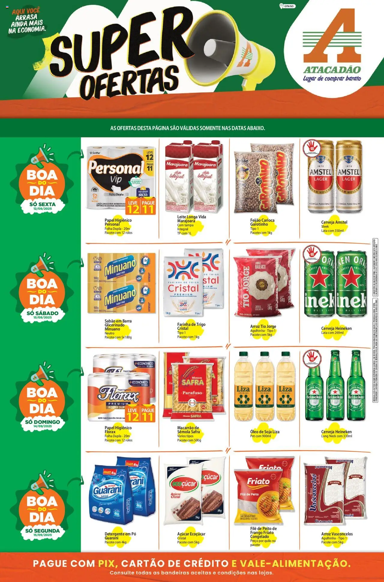 Atacadão folheto "Ofertas - GO" válido a partir de 12/09/2025 - número de página 1