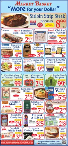 Ad Preview of Market Basket Ad from 10/19/2025