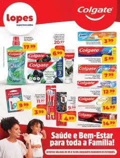Pré-Visualização do folheto "Ofertas Colgate" da loja Lopes Supermercados válido a partir de 05/09/2025