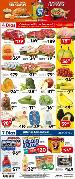 Vista previa las ofertas de la tienda Calimax - Folleto Ensenada desde el 07/11/2025 