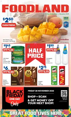 Preview of catalogue Black Friday from shop Foodland valid 26/11/2025