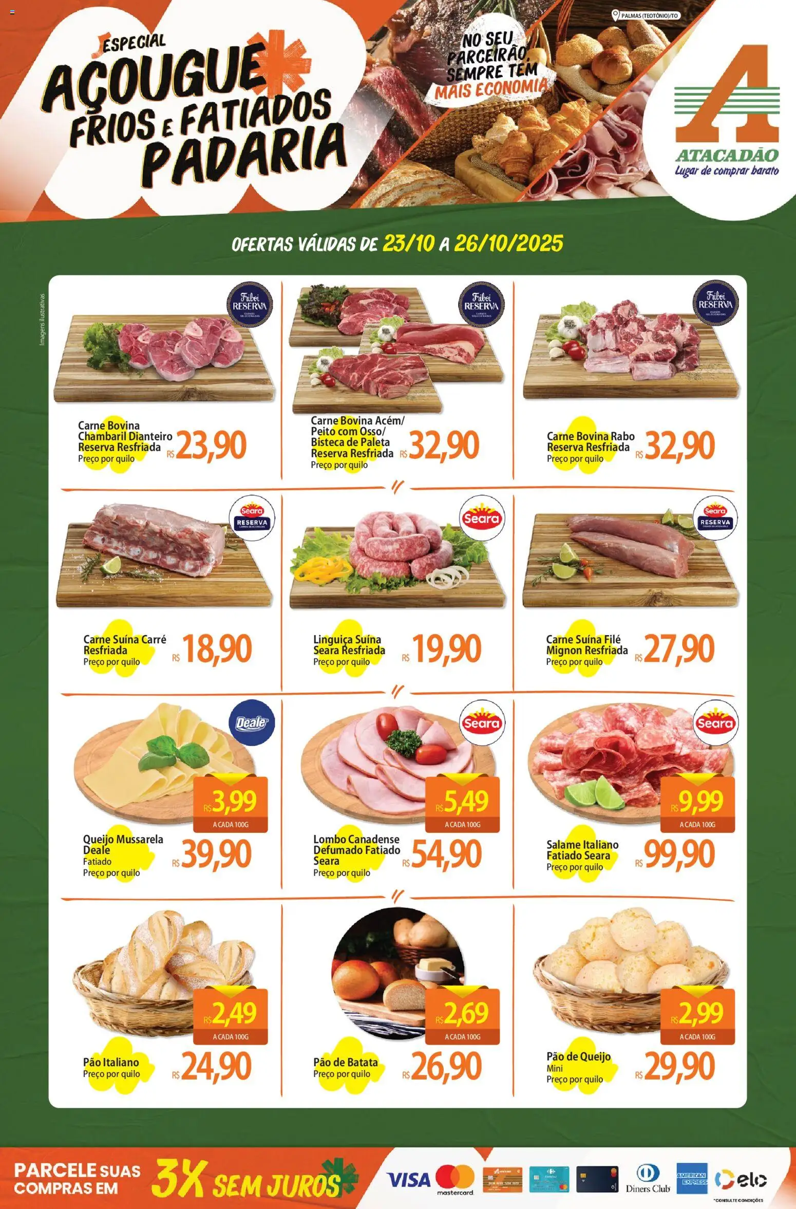 Atacadão folheto "Ofertas - TO" válido a partir de 23/10/2025 - número de página 1