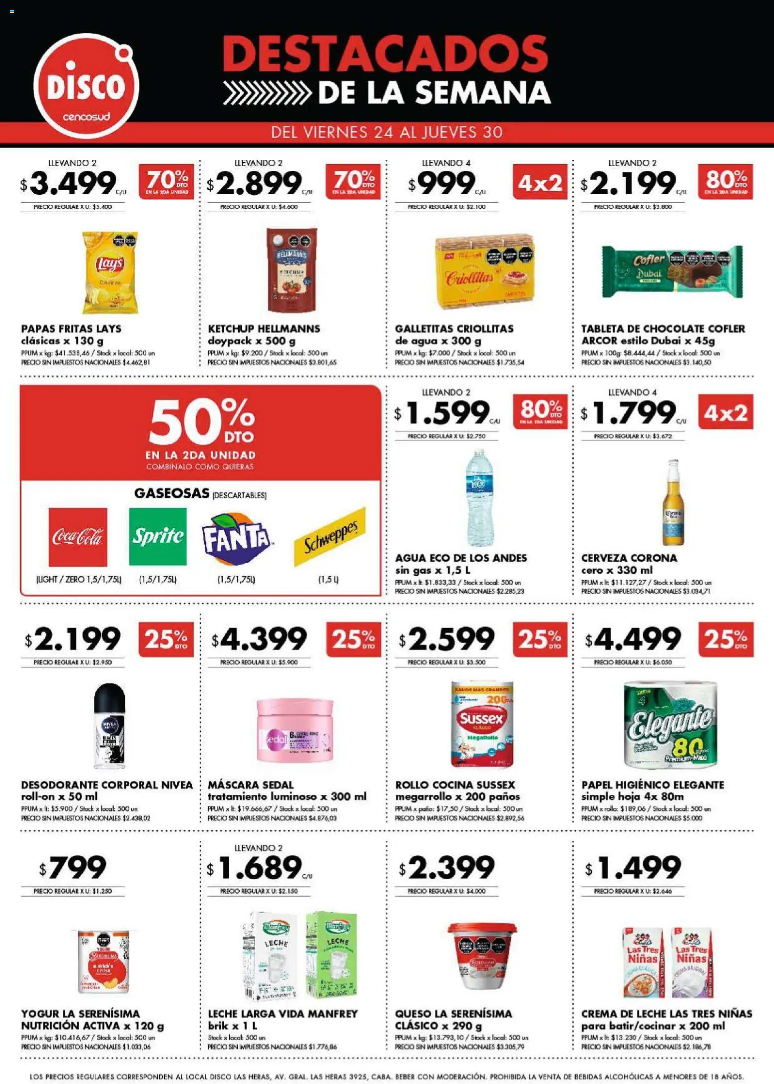 Vista previa del folleto de la tienda Disco válido desde el 24/04/2026 