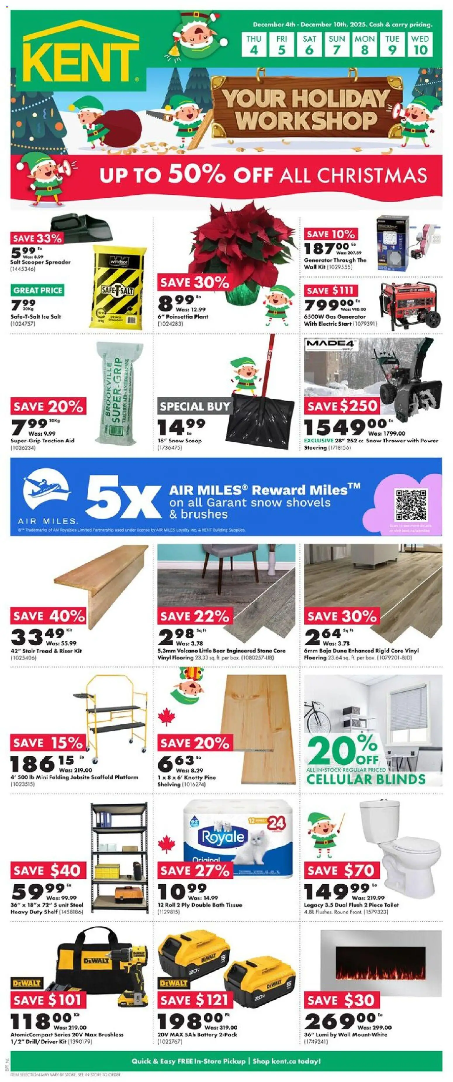 Preview of leaflet Weekly Flyer - NL from shop Kent is valid from Dec 04, 2025