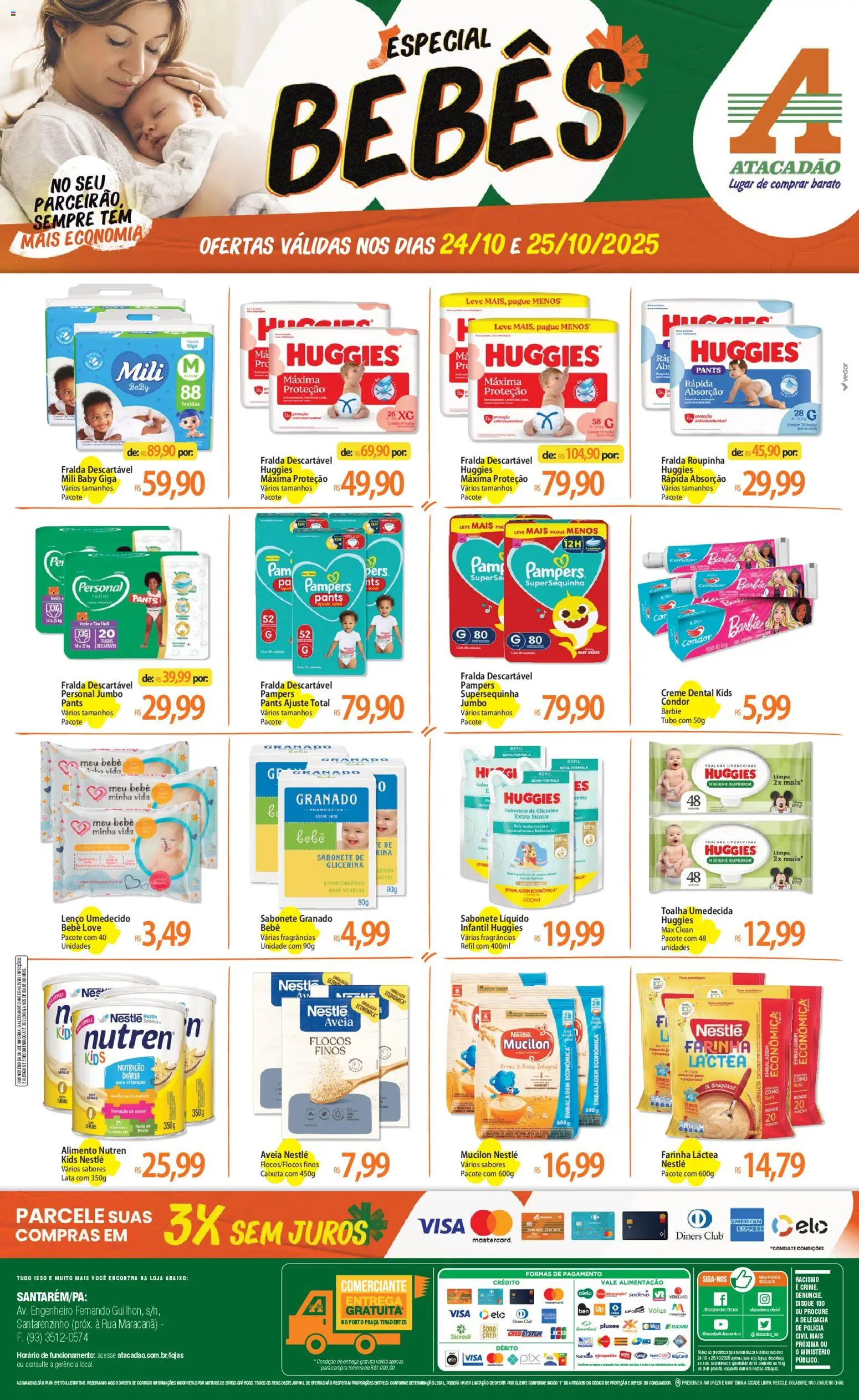 Atacadão folheto "Ofertas - PA" válido a partir de 24/10/2025 - número de página 1