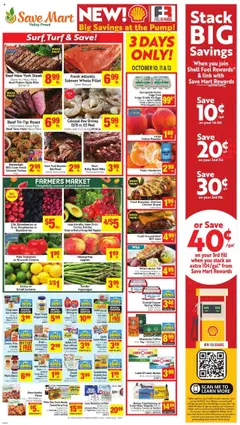 Ad Preview of Save Mart Weekly Ad from 10/08/2025