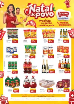 Pré-Visualização do folheto "Ofertas de Natal" da loja Novo Atacarejo válido a partir de 19/12/2025