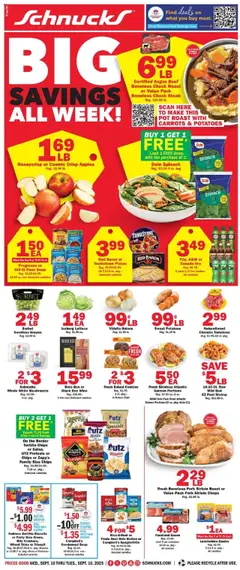 Ad Preview of Schnucks Ad from 09/10/2025