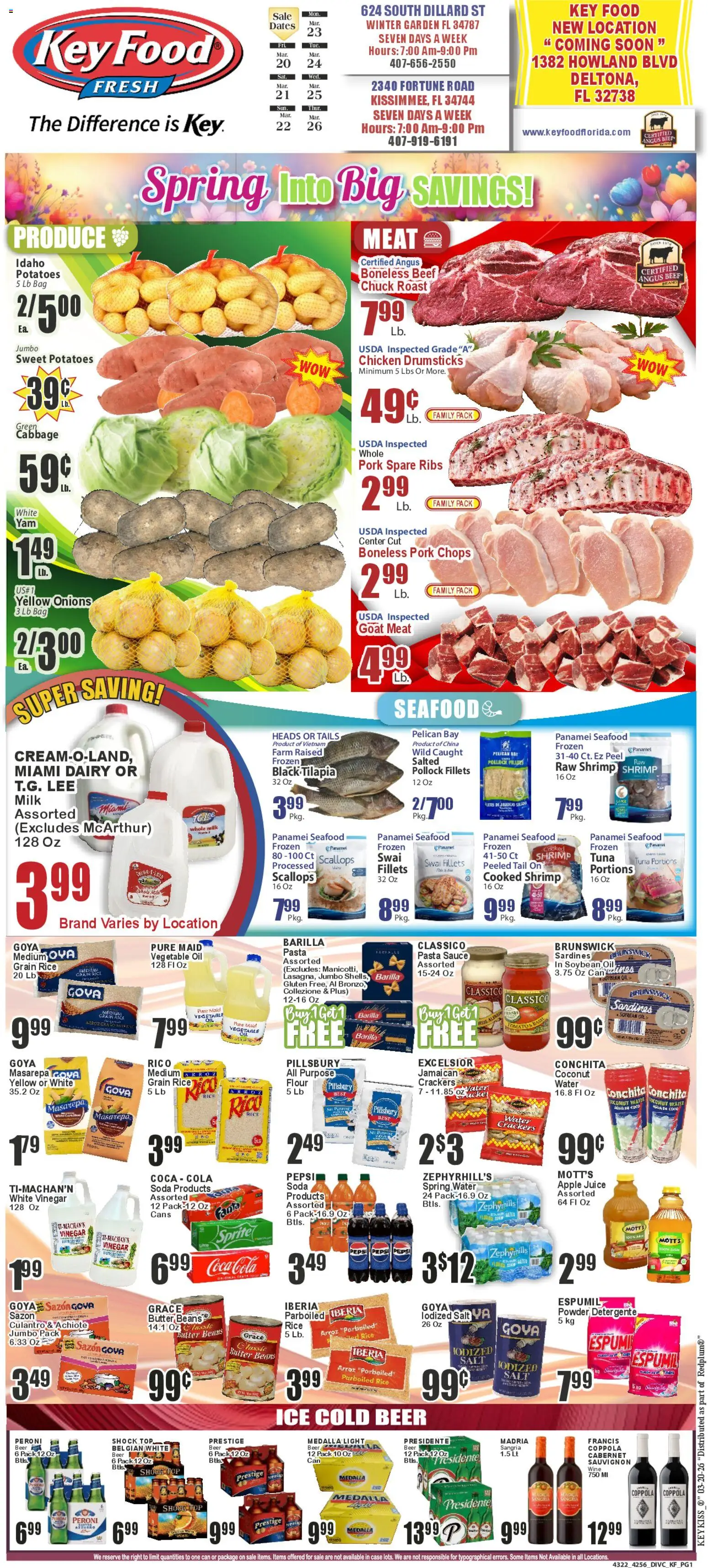 Ad Preview of Key Food Key Food Weekly Ad from 03/20/2026