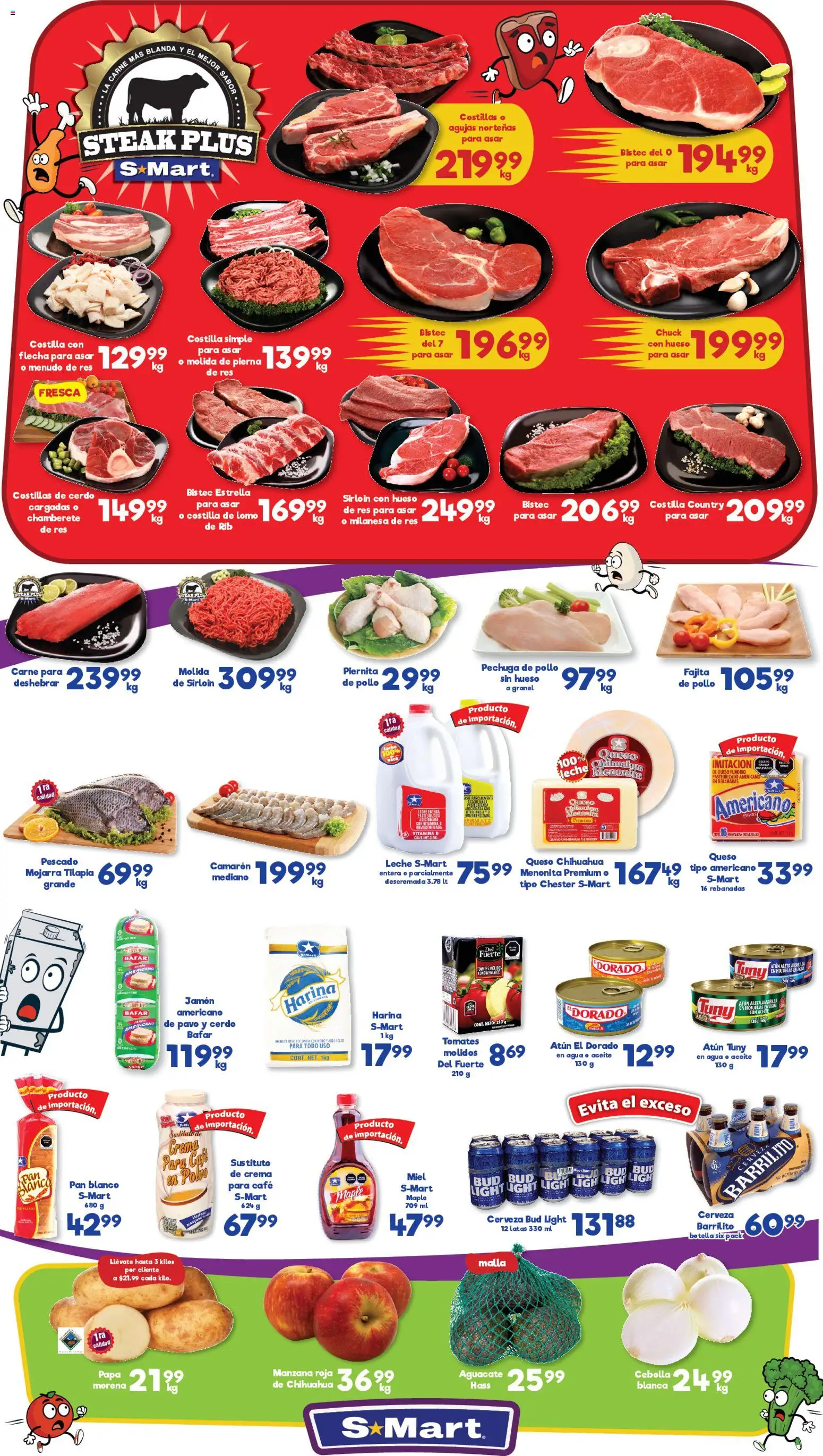 Vista previa las ofertas de la tienda S-Mart - Folleto Ofertas de Feria Nuevo Laredo desde el 09/01/2026 