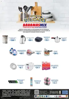 Pré-Visualização do folheto "Ofertas Especial Utilidades" da loja Bahamas Mix válido a partir de 16/10/2025