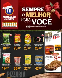 Pré-Visualização do folheto "Ofertas da semana" da loja Mercadão Atacadista válido a partir de 08/12/2025