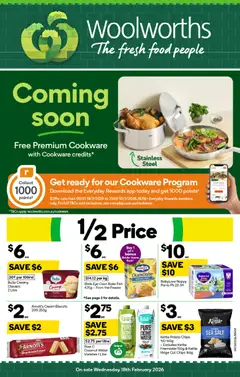 Preview of catalogue Weekly Specials Catalogue from shop Woolworths valid 18/02/2026