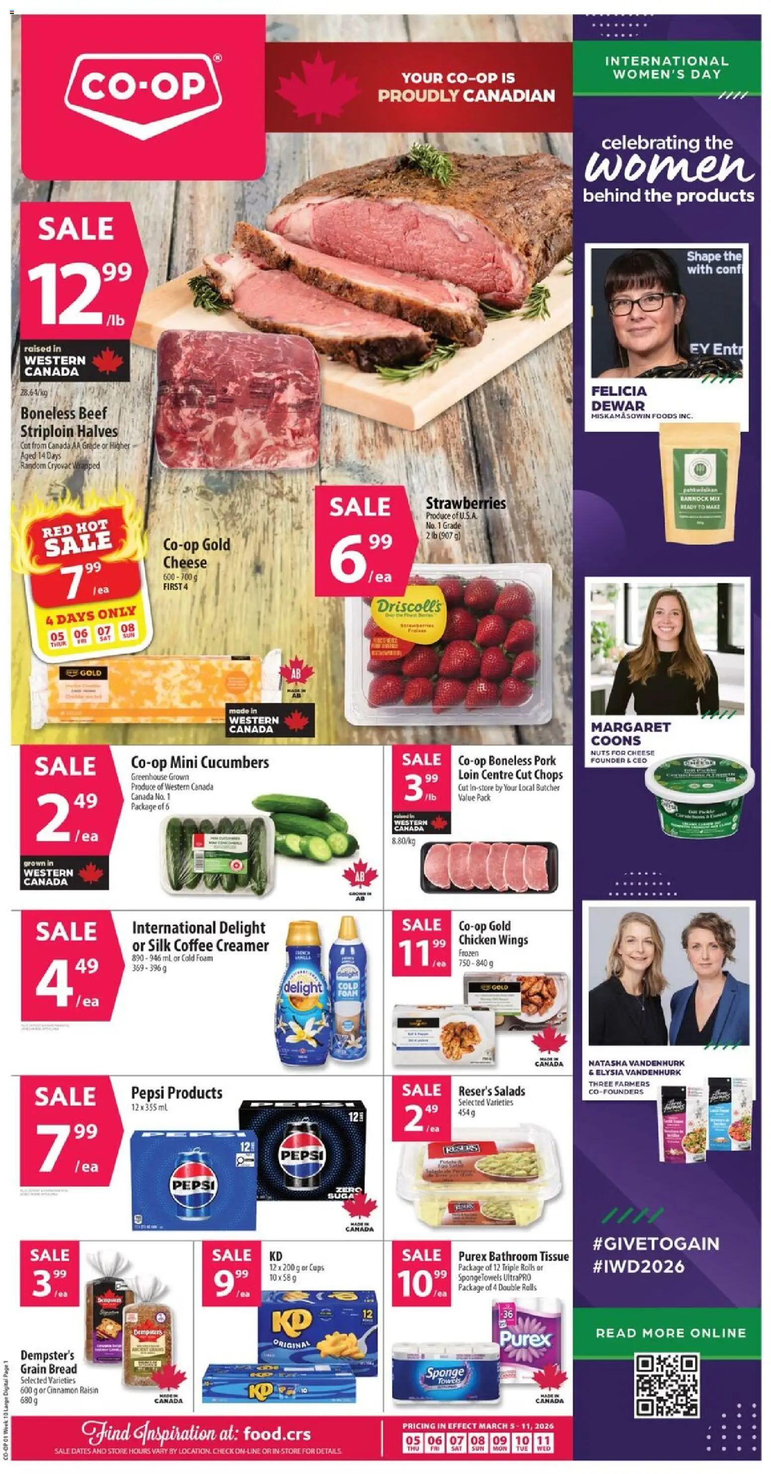 Preview of leaflet Co-op Food weekly flyer / circulaire from shop Co-op Food is valid from Mar 05, 2026