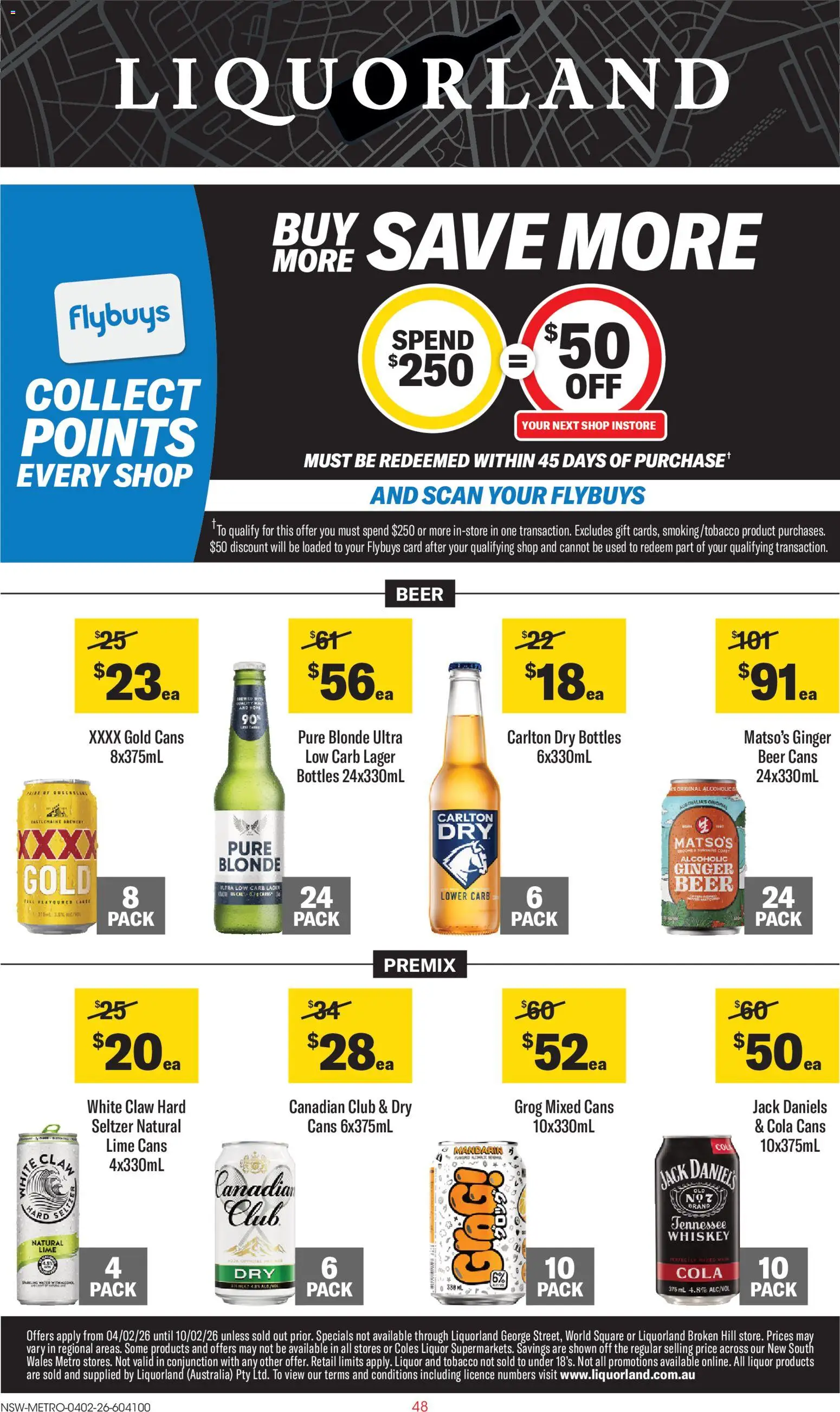 Preview of catalogue Catalogue from shop Liquorland valid 04/02/2026