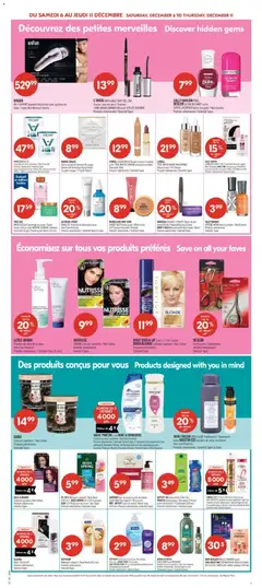 Preview of leaflet Weekly flyer / circulaire from shop Pharmaprix is valid from Dec 06, 2025 | Page: 20