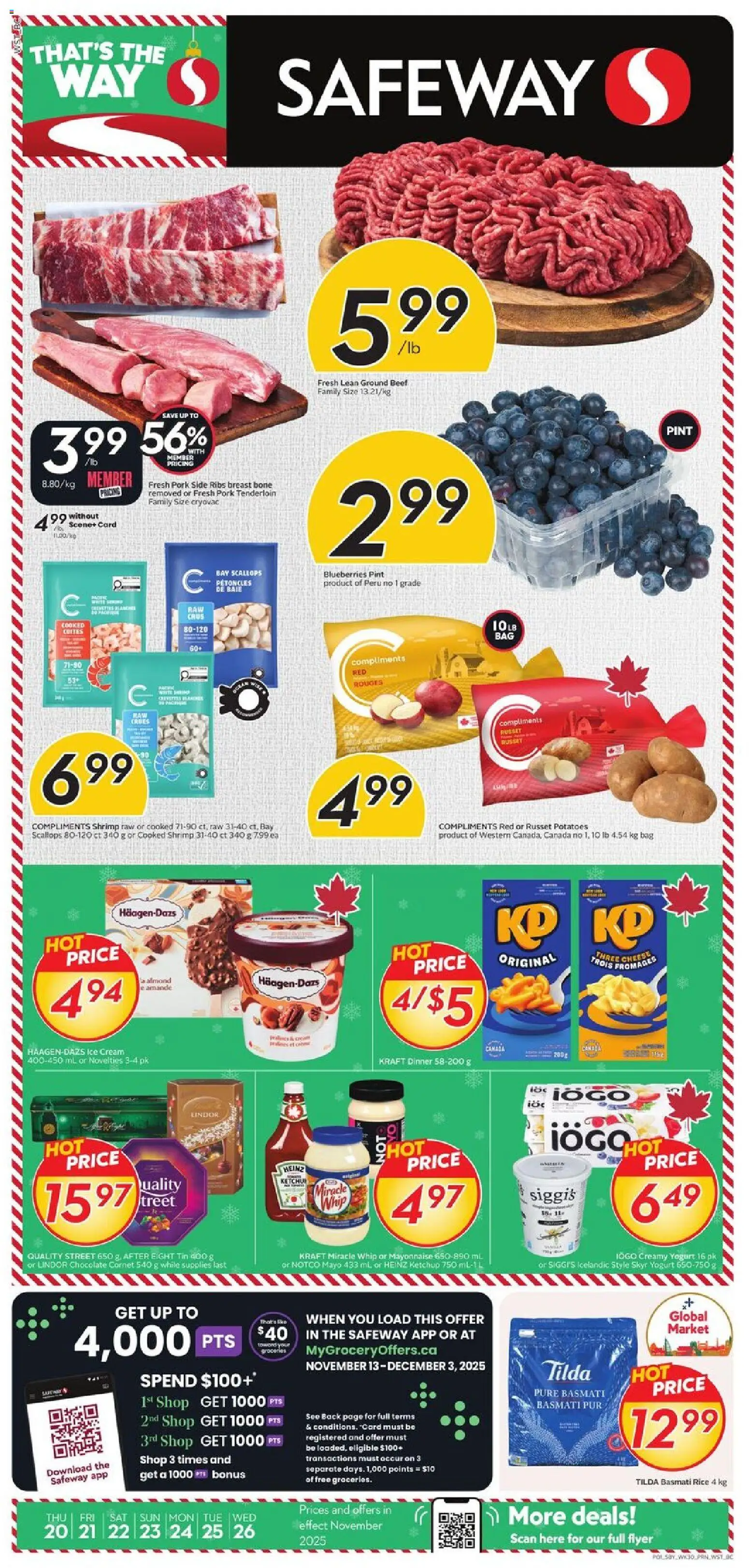 Preview of leaflet Weekly Flyer - BC from shop Safeway is valid from Nov 20, 2025