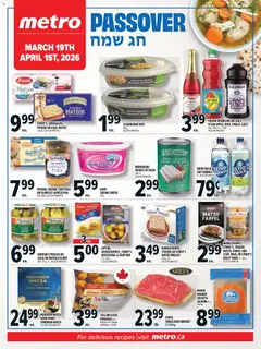 Preview of leaflet Metro - Passover from shop Metro is valid from Mar 19, 2026
