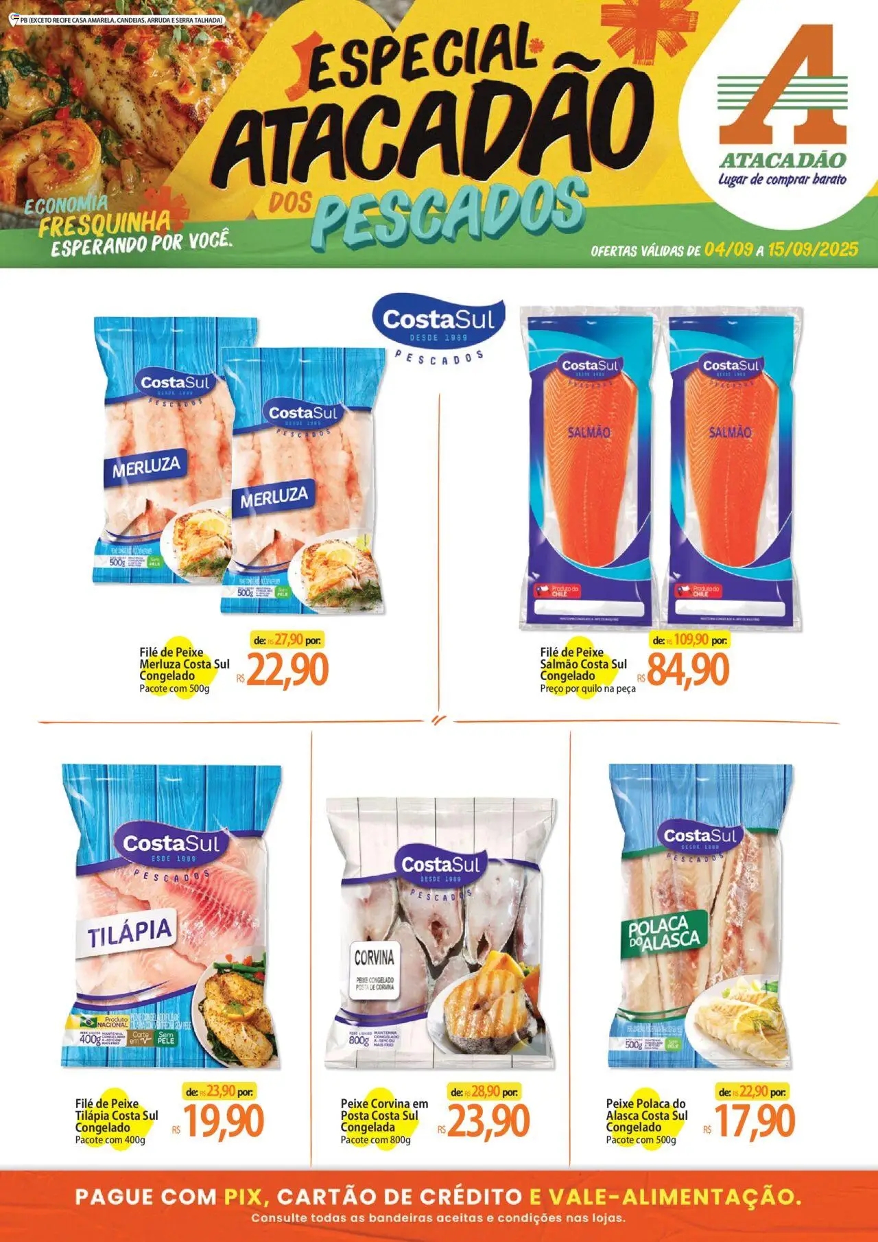 Atacadão folheto "Ofertas - PE" válido a partir de 04/09/2025 - número de página 1