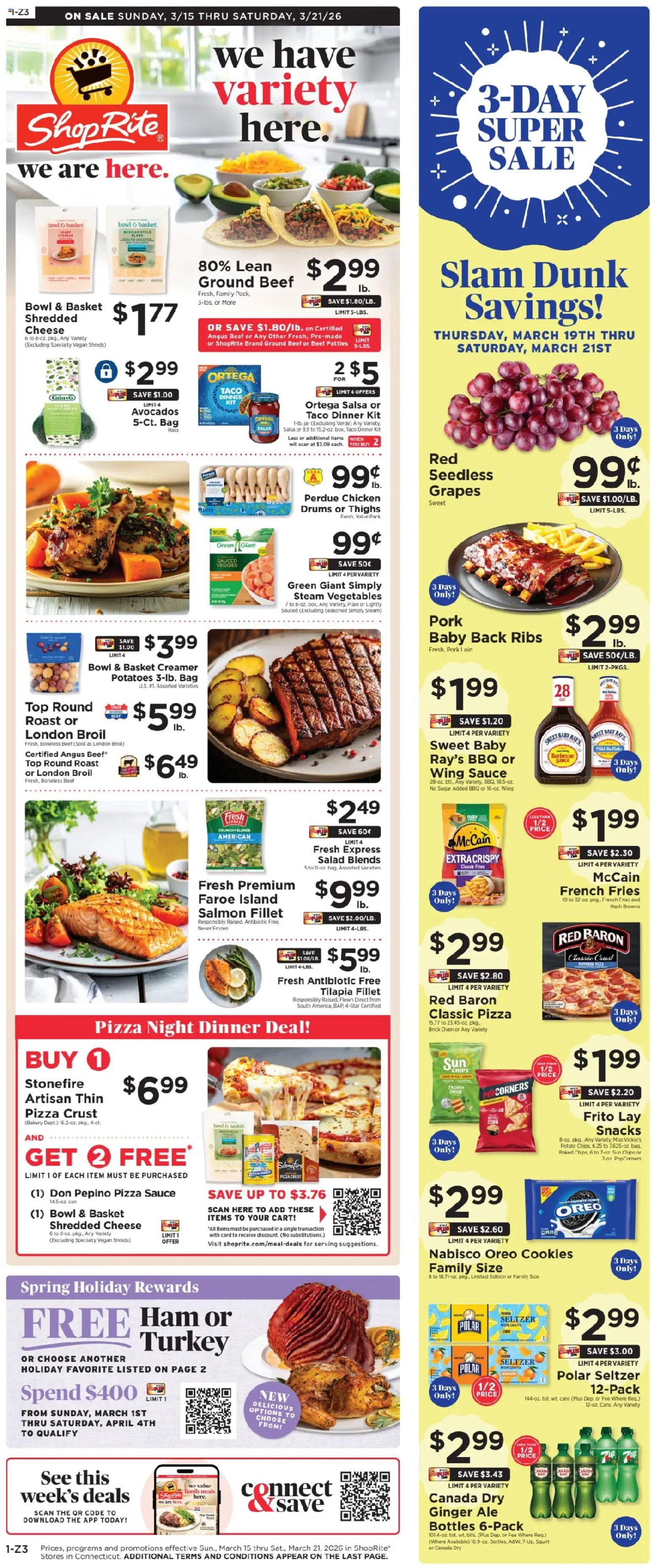Ad Preview of ShopRite ShopRite Weekly Ad 2 from 03/15/2026