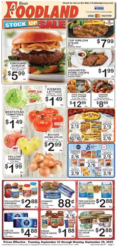 Ad Preview of Foodland Weekly Ad from 09/23/2025