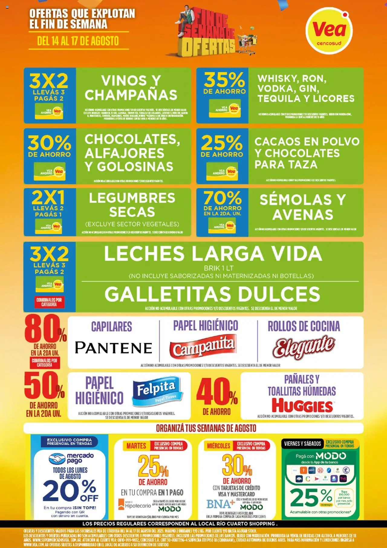 Vea Ofertas | Córdoba del 14/08/2025 >> Catálogo