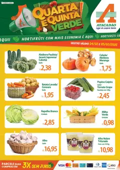 Pré-Visualização do folheto "Ofertas - SC" da loja Atacadão válido a partir de 04/02/2026