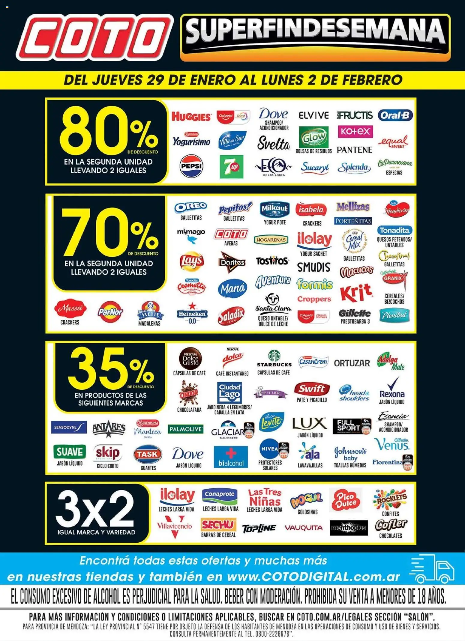Vista previa del folleto de la tienda Coto válido desde el 29/01/2026 