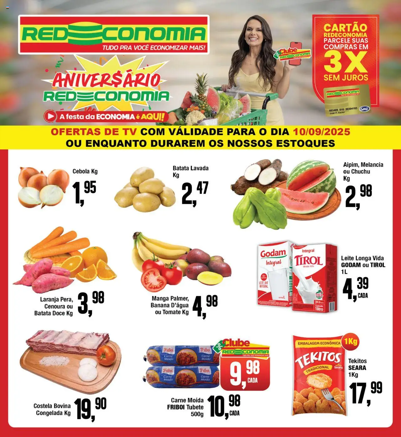 RedEconomia folheto "Encarte" válido a partir de 10/09/2025 - número de página 1
