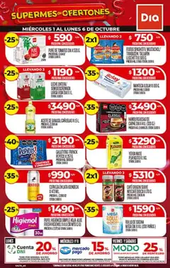 Vista previa del folleto de la tienda Dia válido desde el 01/10/2025 