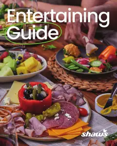 Ad Preview of Shaw's Entertaining Guide from 01/01/2025