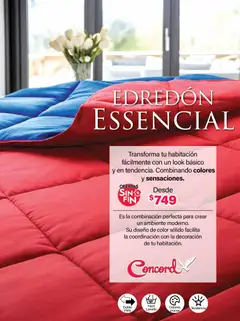 Vista previa las ofertas de la tienda Colchas Concord - Buen Fin desde el 01/11/2025 | Página: 148